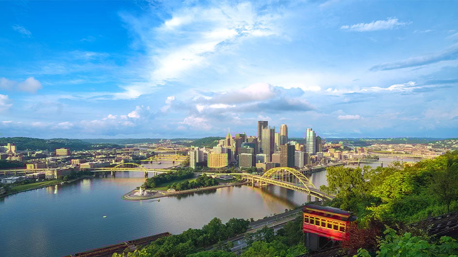 Pittsburg PA skyline