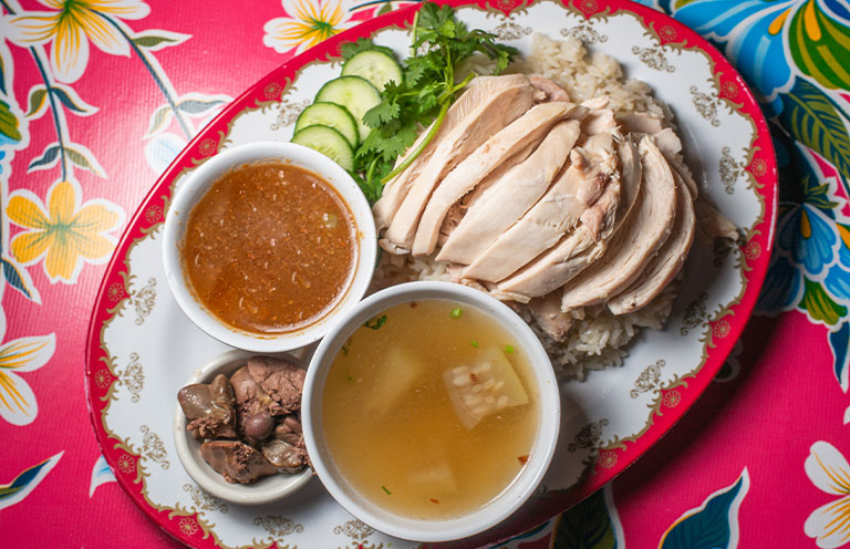 Nong's Khao Man Gai in Portland, Oregon