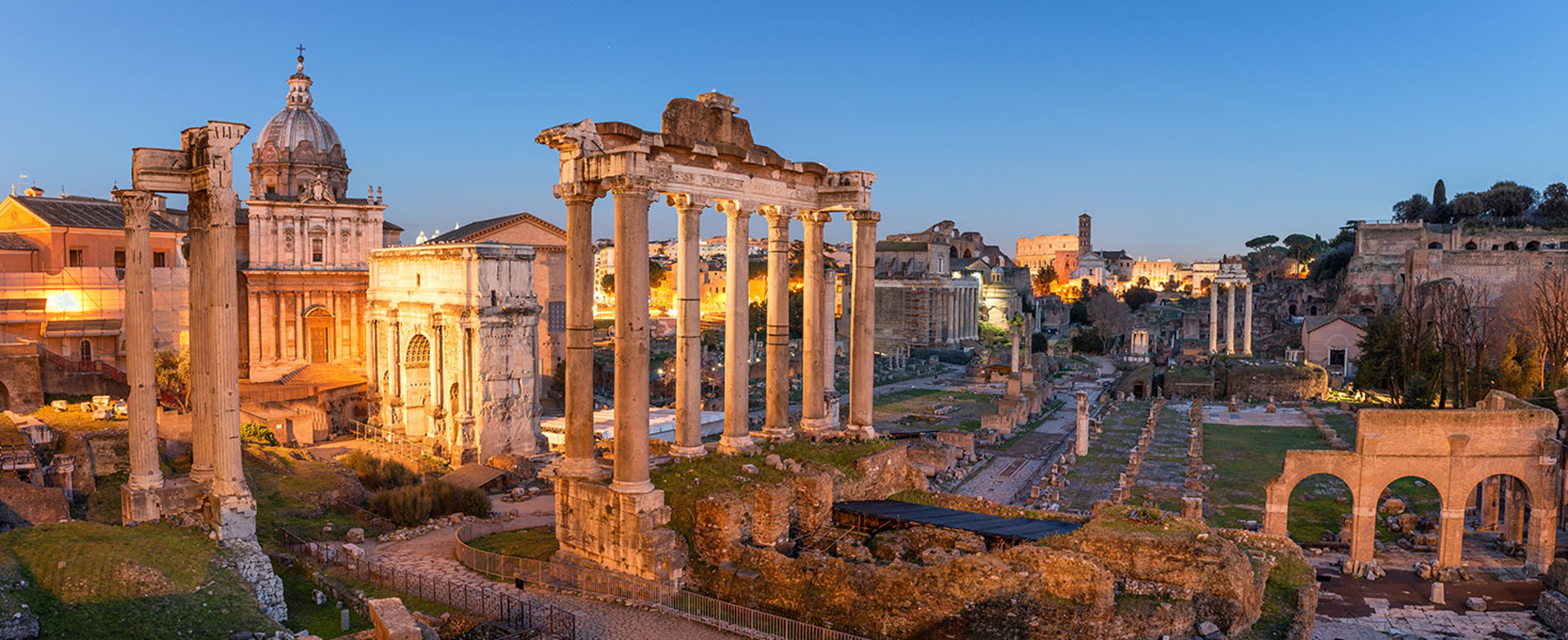 Roman Forum in Rome By tichr