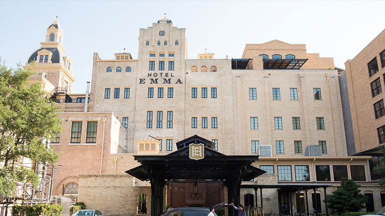 Historic Hotel Emma Pearl District San Antonio; Credit: joshuaraineyphotography