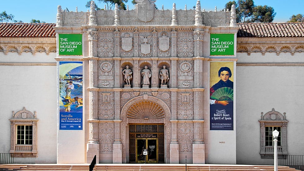 San Diego Museum of Art. Photo by ivanastar/istock.com