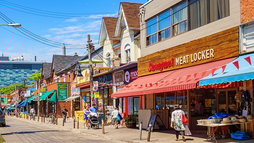 market in Toronto