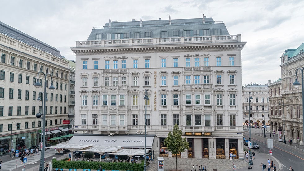 Hotel Sacher. Photo by RobsonPL/iStock.com