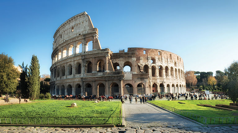 Colosseum, Rome; photo by fabiomax
