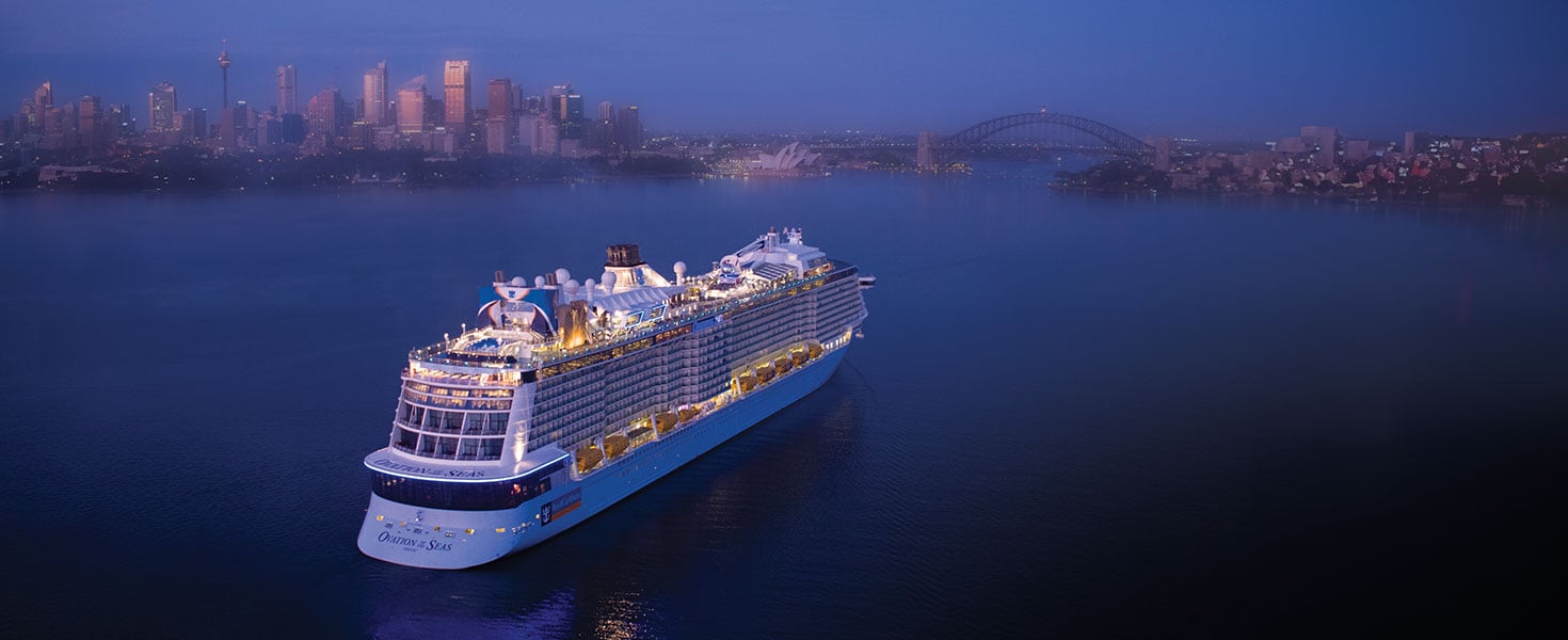 Royal Caribbeans Ovation; photo courtesy of Royal Caribbean