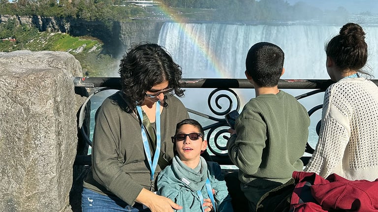 Jaclyn Greenberg and her son. COURTESY OF JACLYN GREENBERG