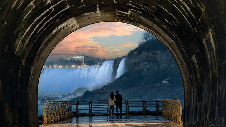The Tunnel at Niagara Parks Power Station; COURTESY OF NIAGARA PARKS