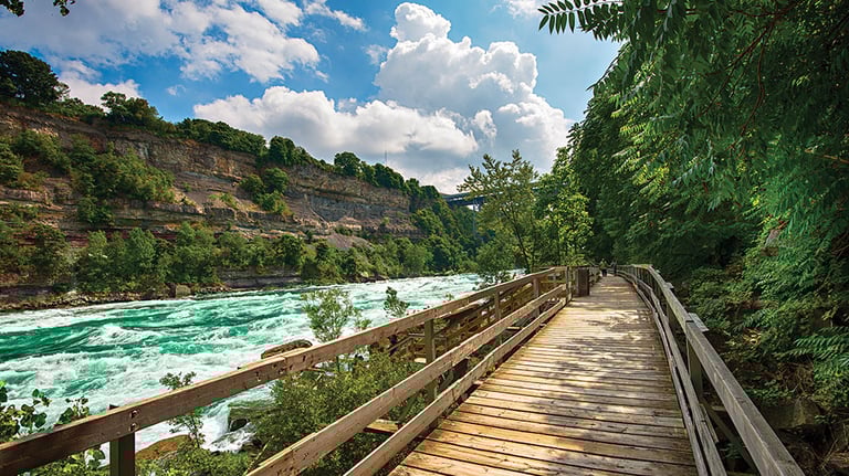White Water Walk;COURTESY OF NIAGARA PARKS