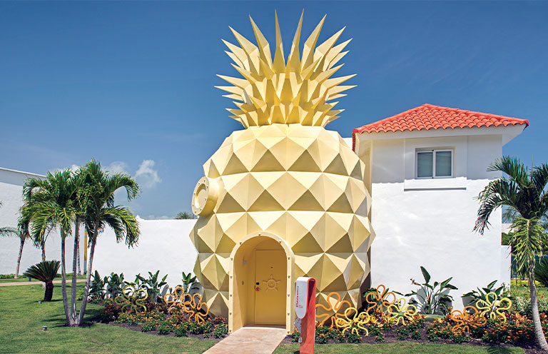 Pineapple villa at Nickelodeon hotels an resorts punta cana