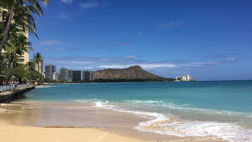Diamond Head View, Hawaii