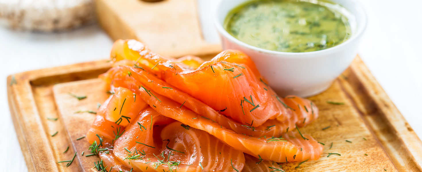 Aquavit-Cured Salmon Gravlax