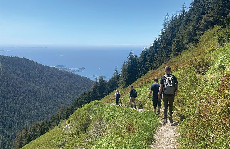 Tongrass Treks hikers