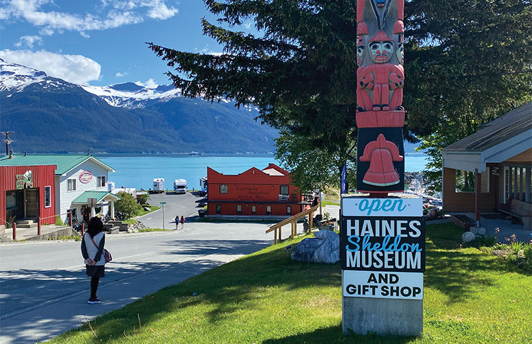 Downtown Haines Alaska