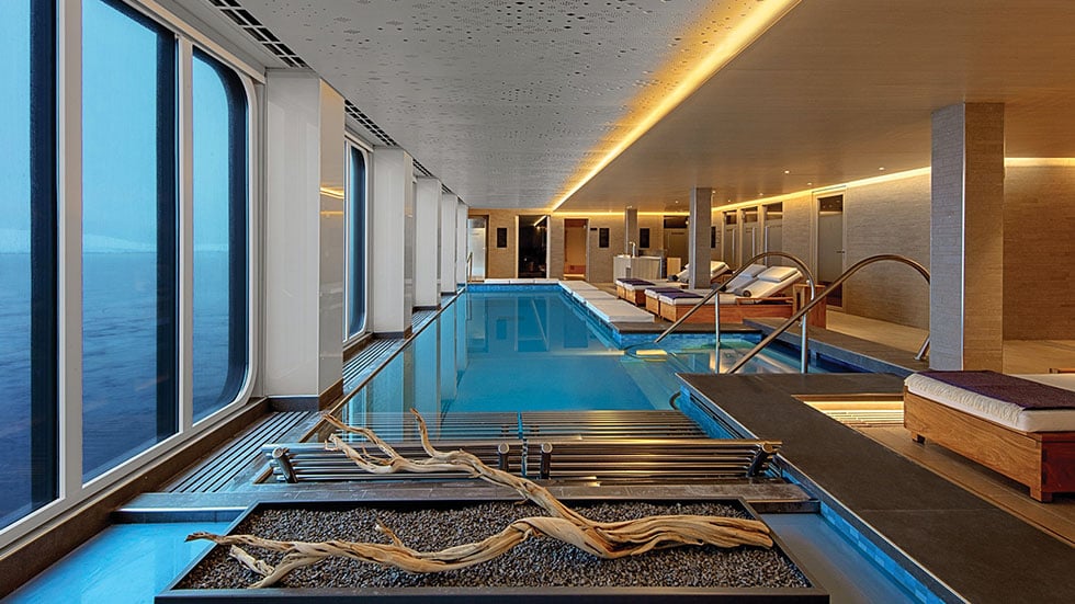 Comfortable lounge areas offer books, puzzles and board games. Photo courtesy of Viking Cruises