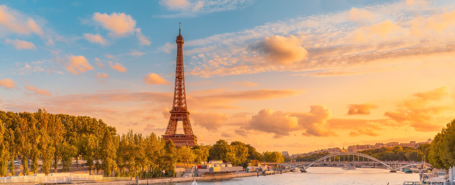 Eiffle Tower in Paris, France