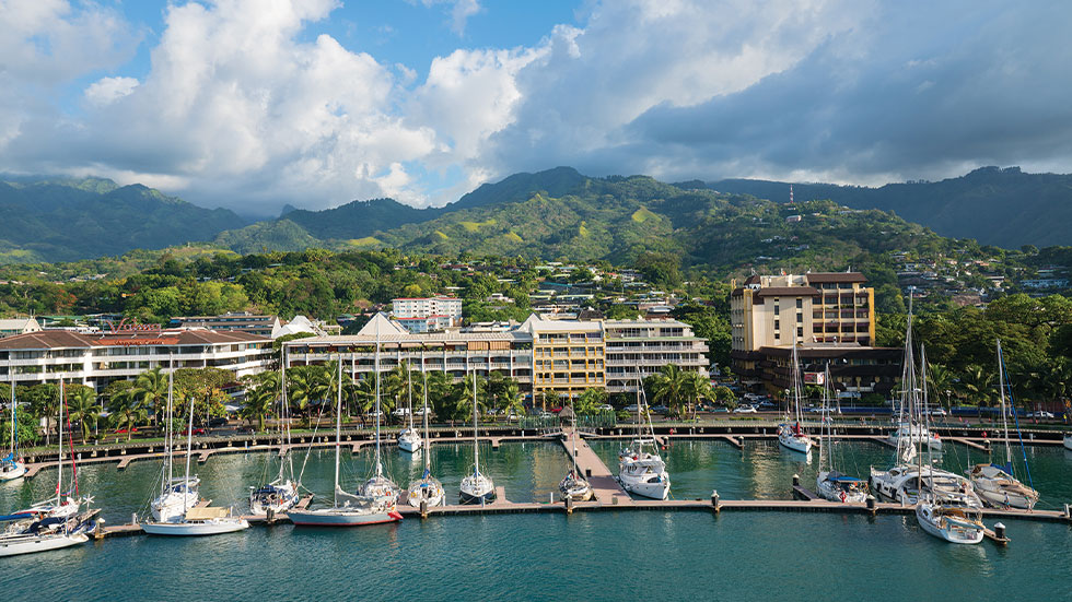 Tahitis Papeete Harbor