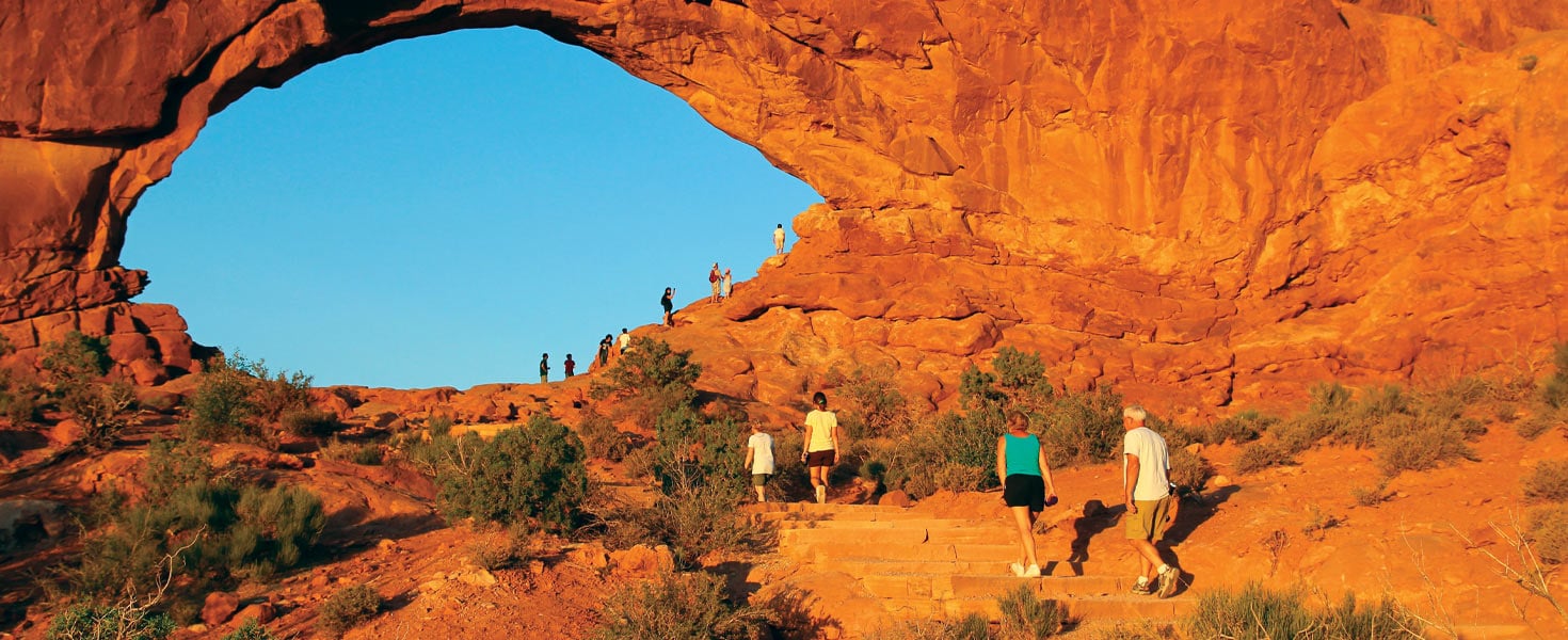 The Windows Section in Arches National Park