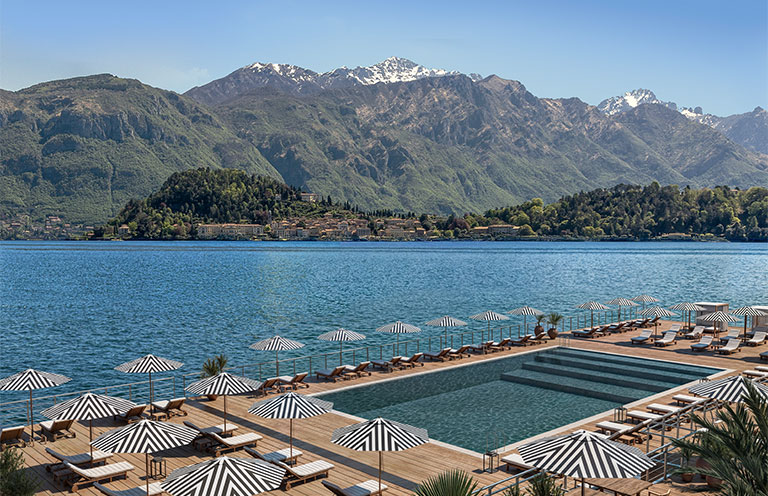 Marriott EDITION Lake Como, housed in a 19th-century palazzo, is perched on the iconic Italian lake