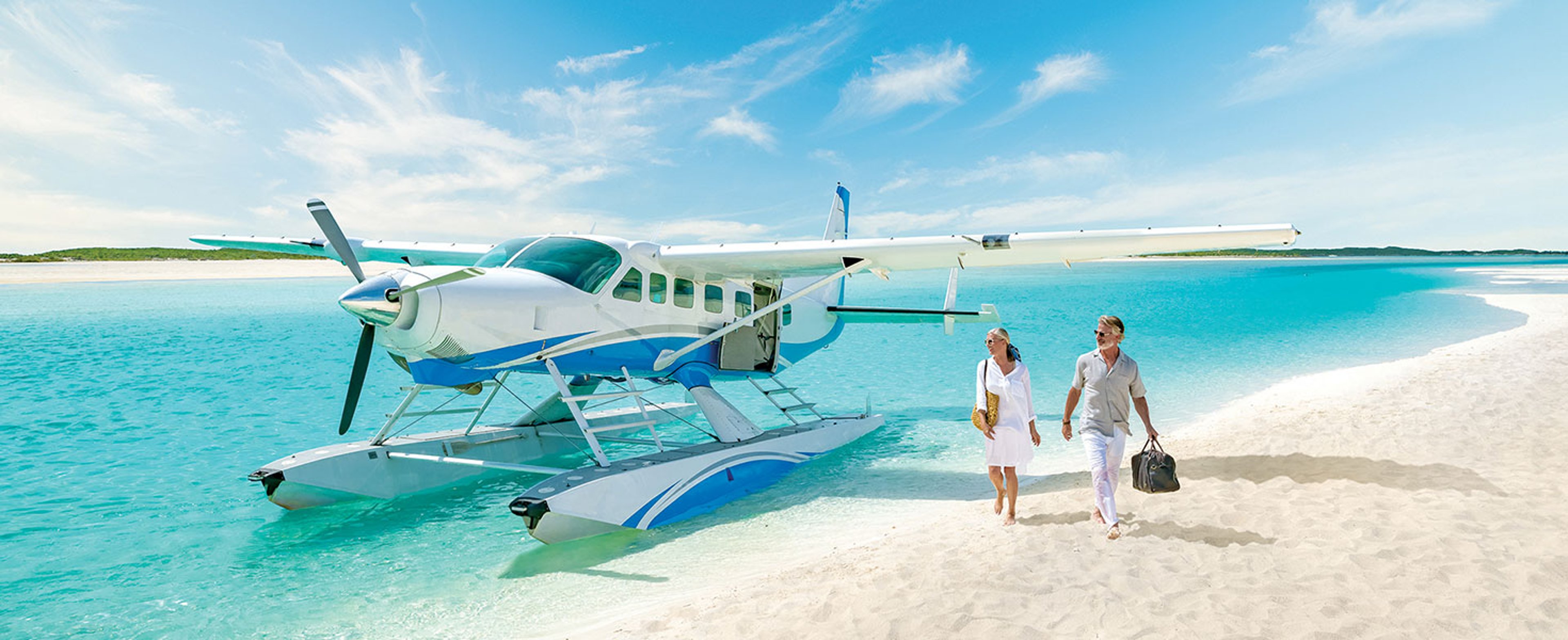 The Exumas offers private flight excursions