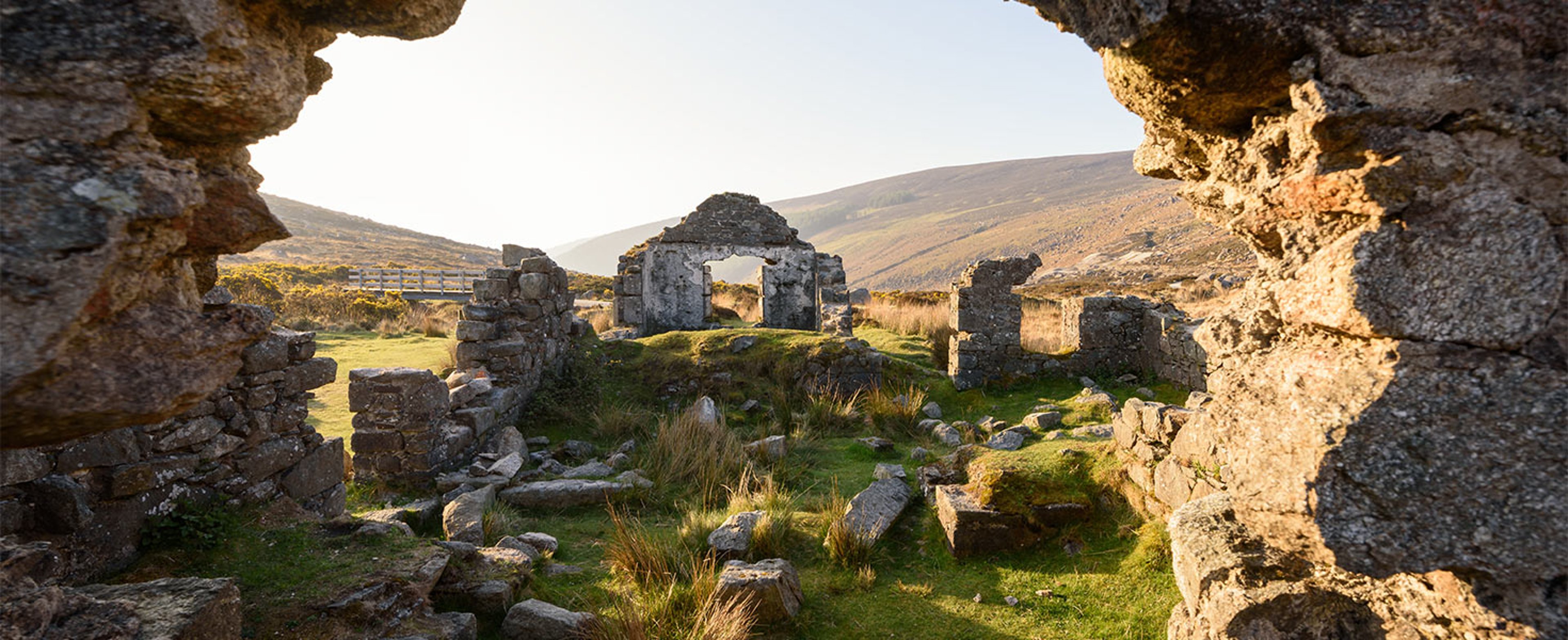 Ruins in Glendalough, Ireland