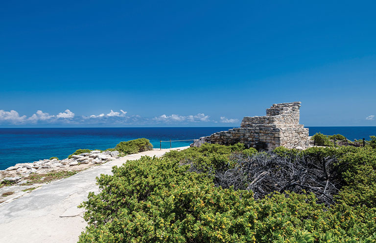 Ruins of a temple to Ixchel