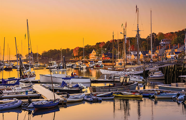 Camden Harbor, Maine