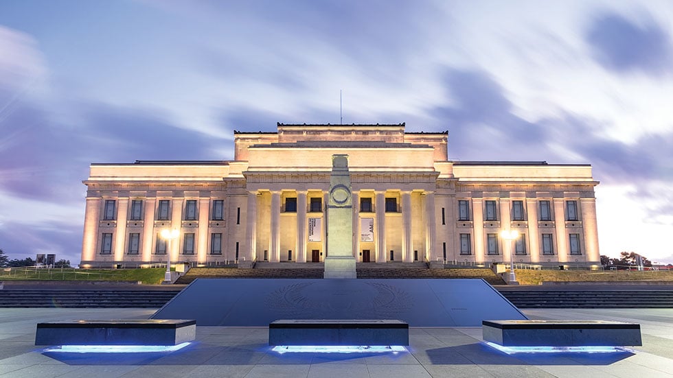 Auckland War Memorial Museum. Photo By Lukasz/Stock.Adobe.Com