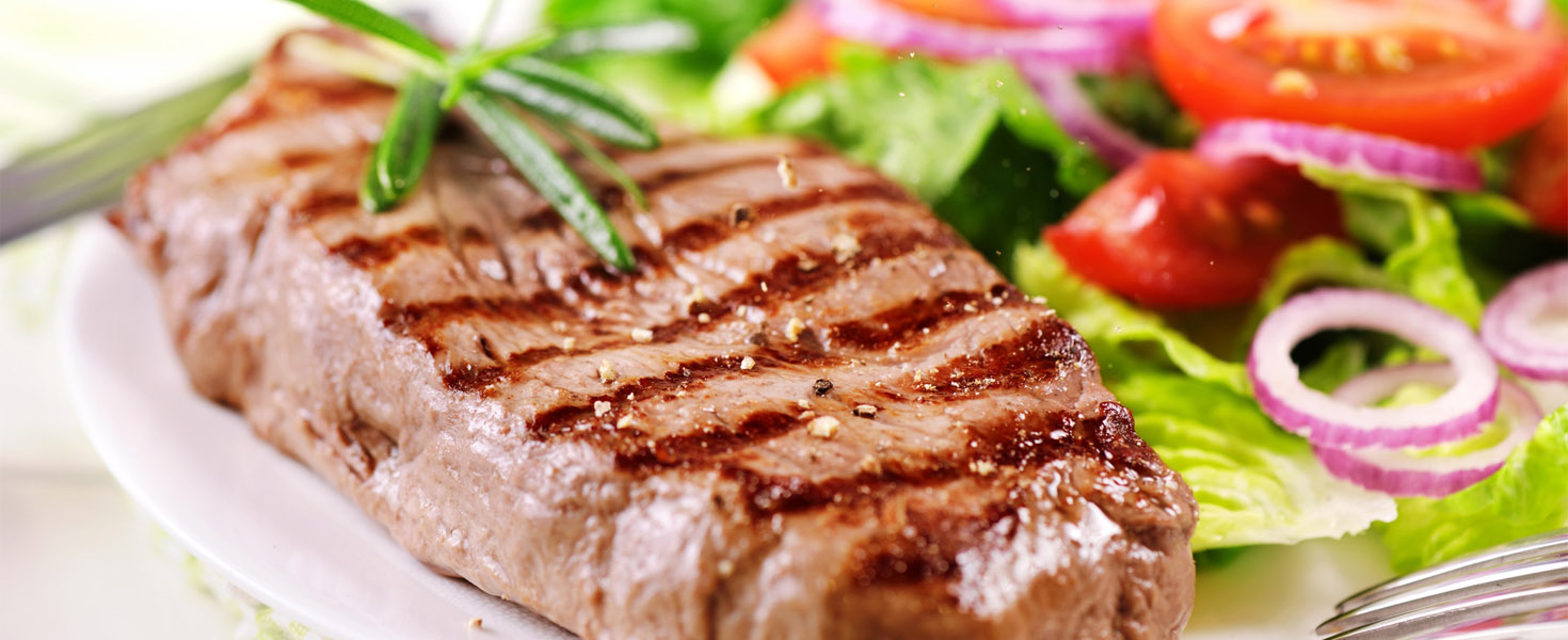 Seared Steak with a Side Salad