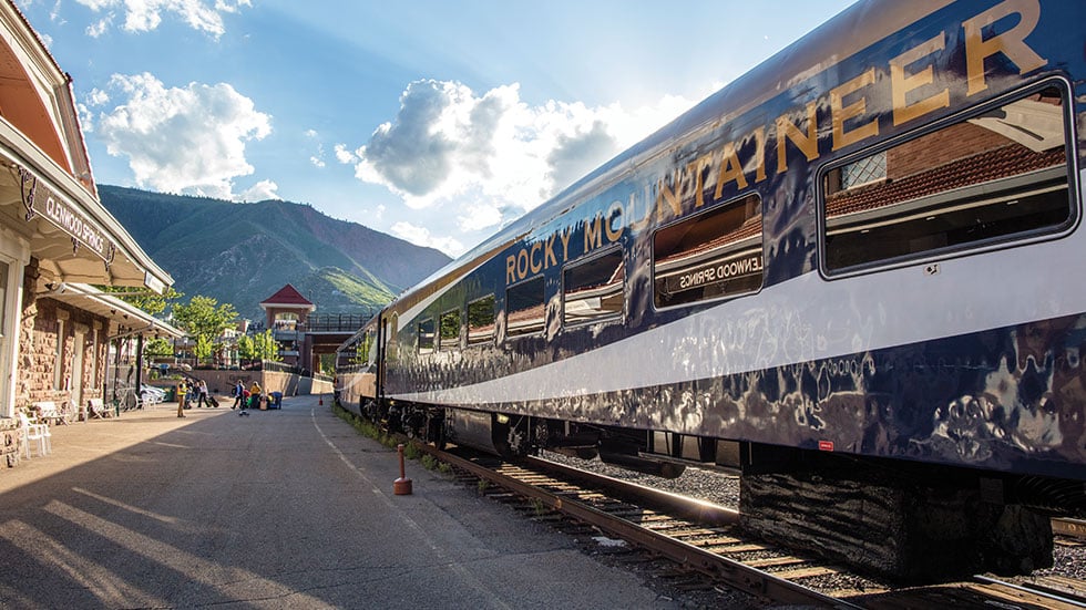 Glenwood Springs Train Exterior