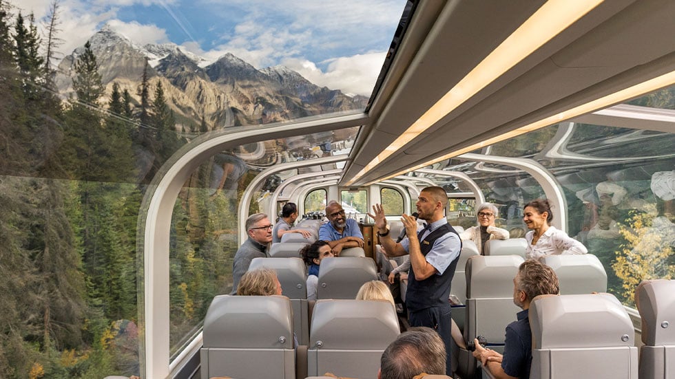 Rocky Mountaineer train