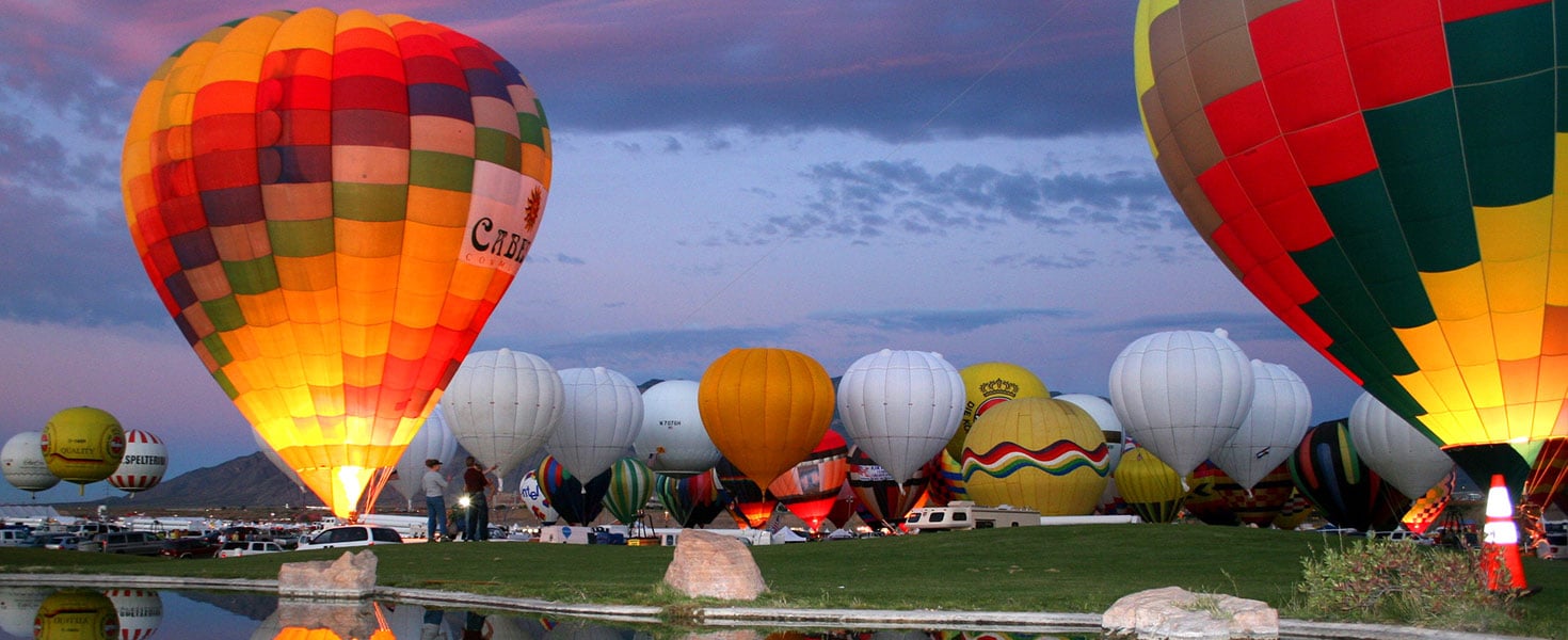 The Albuquerque Balloon Festival
