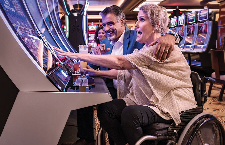 Casino on Princess cruise ship