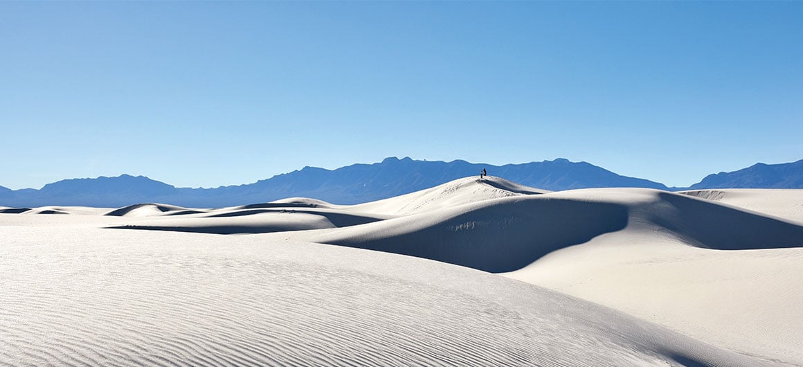 White Sands National Park, New Mexico; photo by Dtatiana/stock.adobe.com