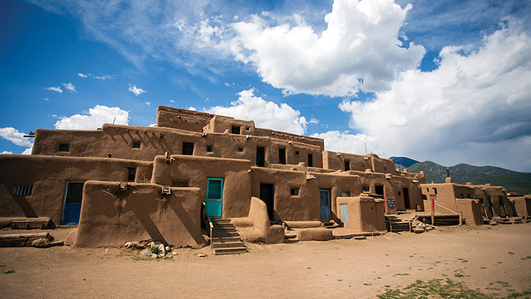 Taos Pueblo; photo courtesy of New Mexico True