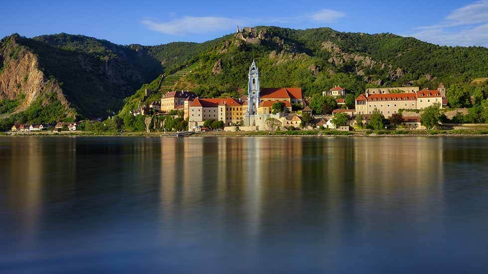 Danube at Durnstein day