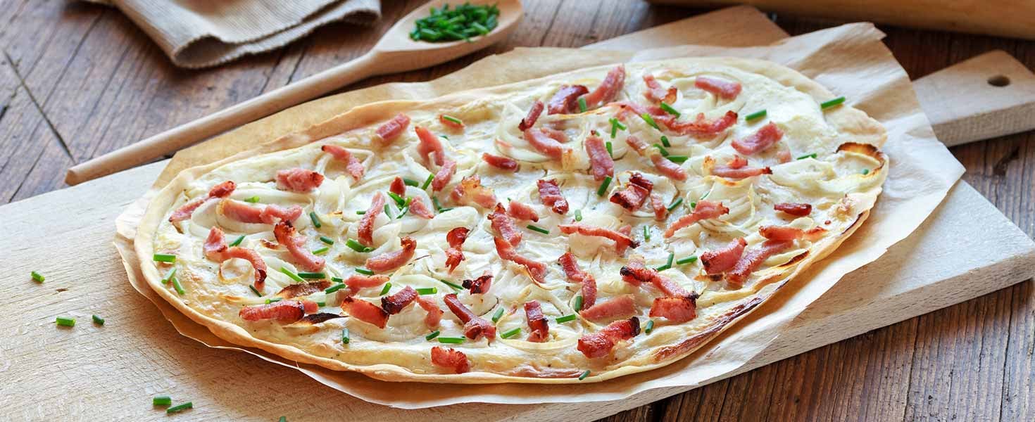 deftiger Flammkuchen