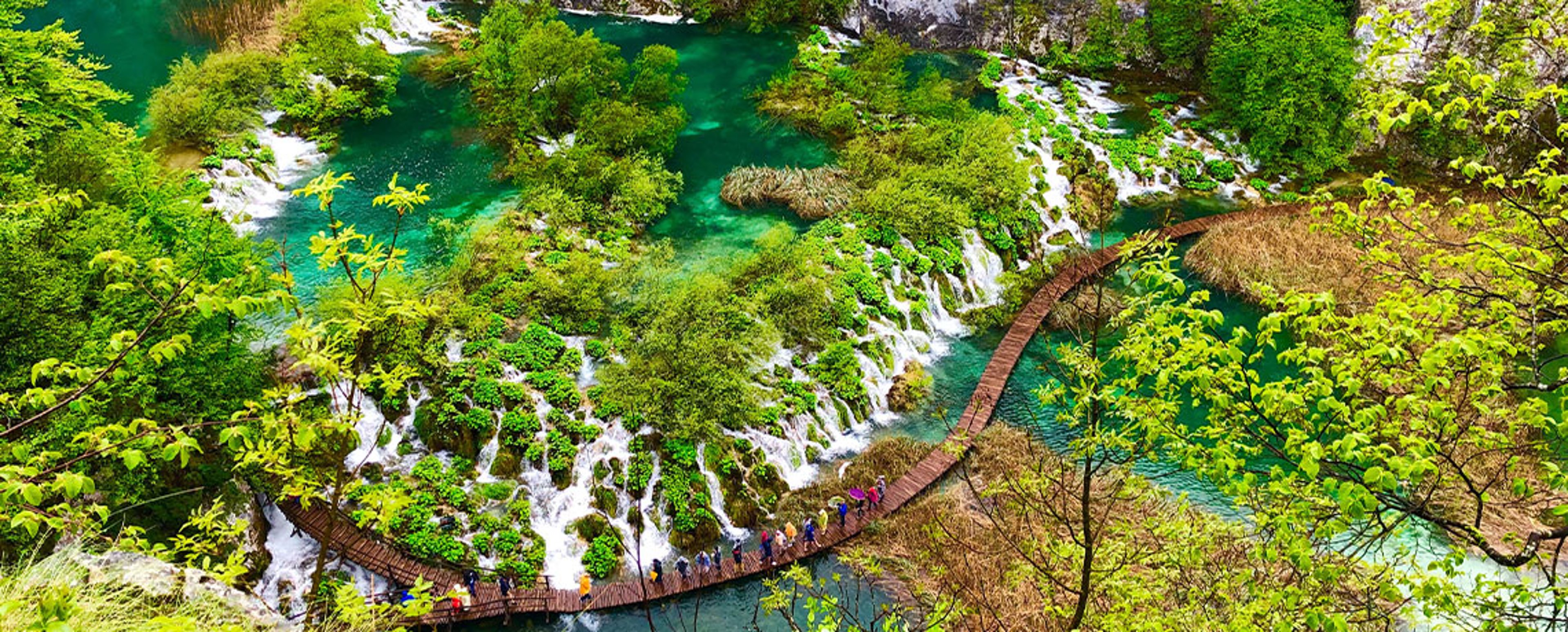 Lakes national park in Croatia