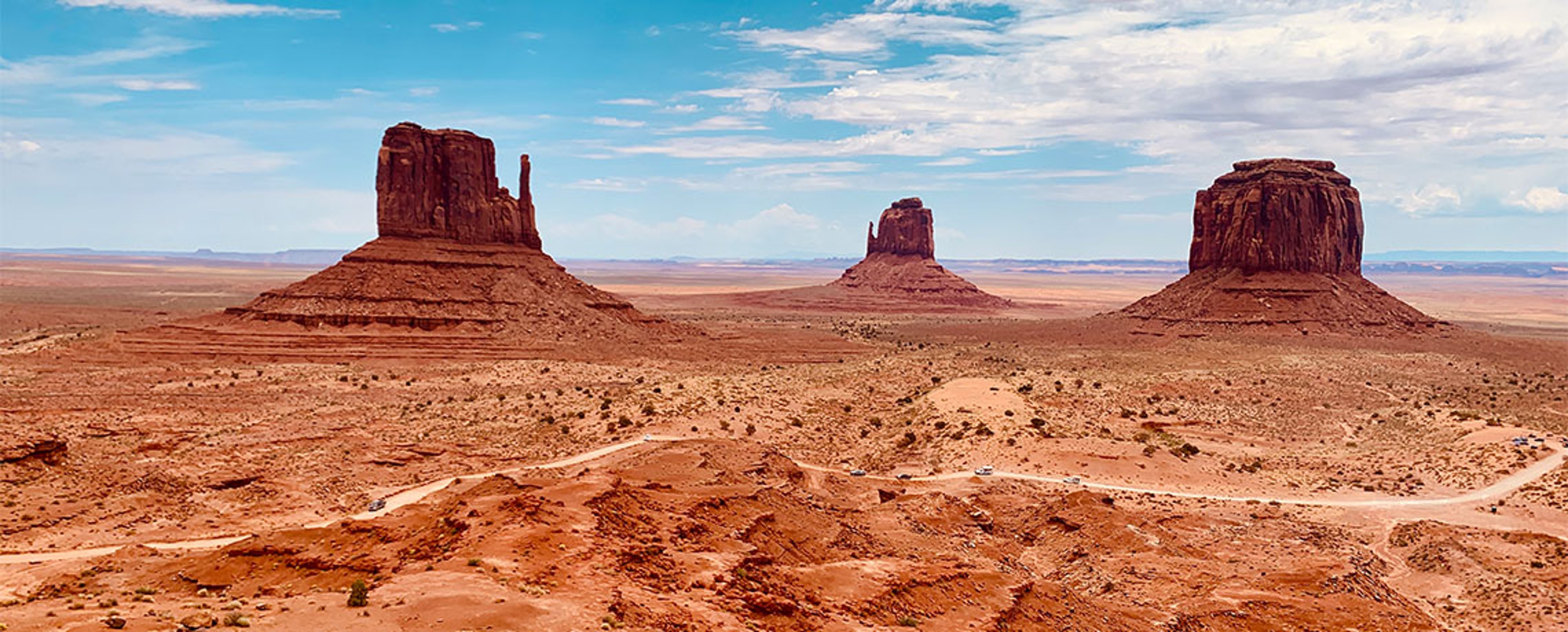 Monument Valley stone formations 