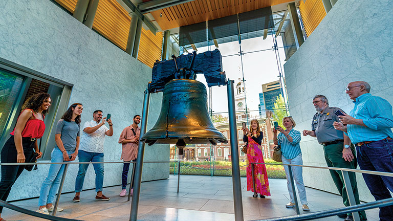 Liberty Bell Center; photo by J. Fusco for Visit PhiladelphiA®