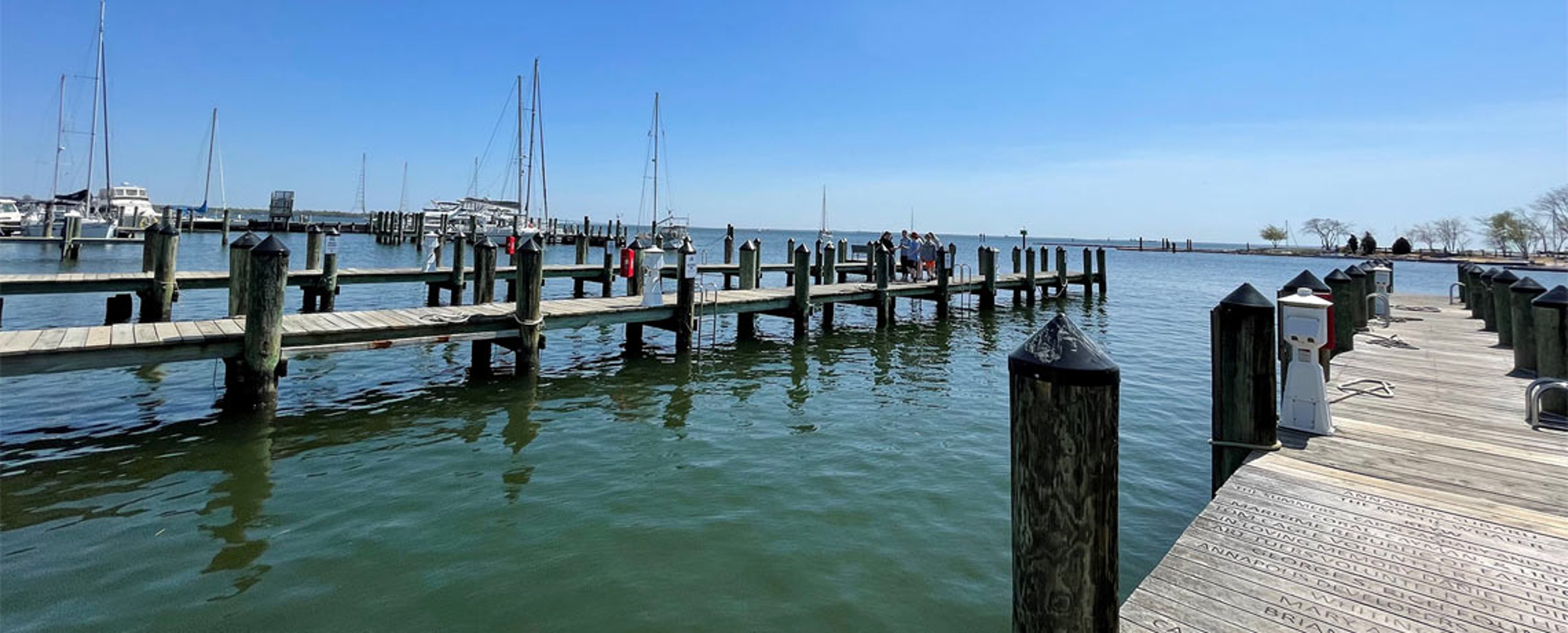 Chesapeake Bay in Annapolis, Maryland