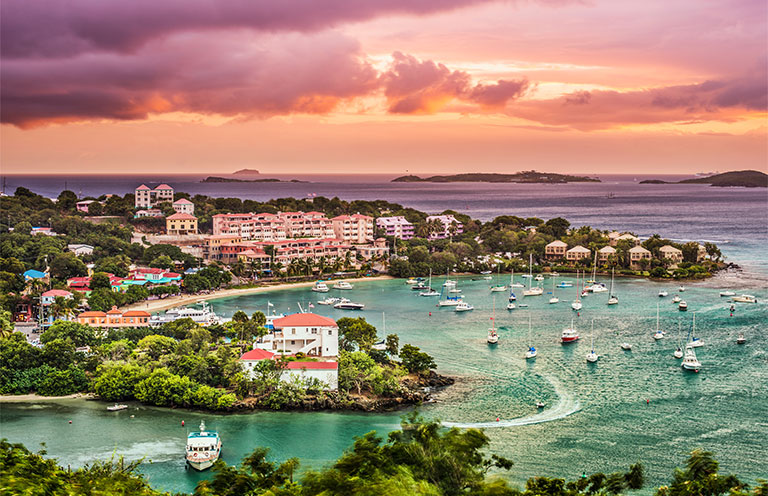Cruz Bay, St John, US Virgin Islands