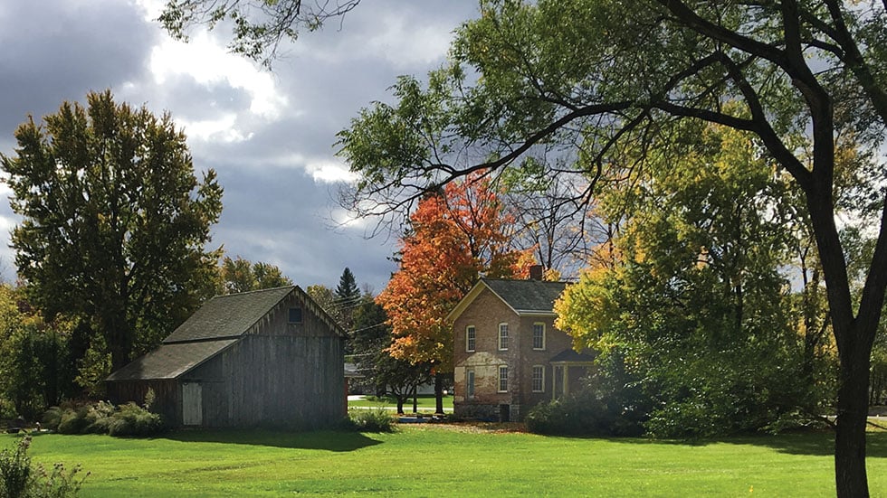 Tubman home and barn