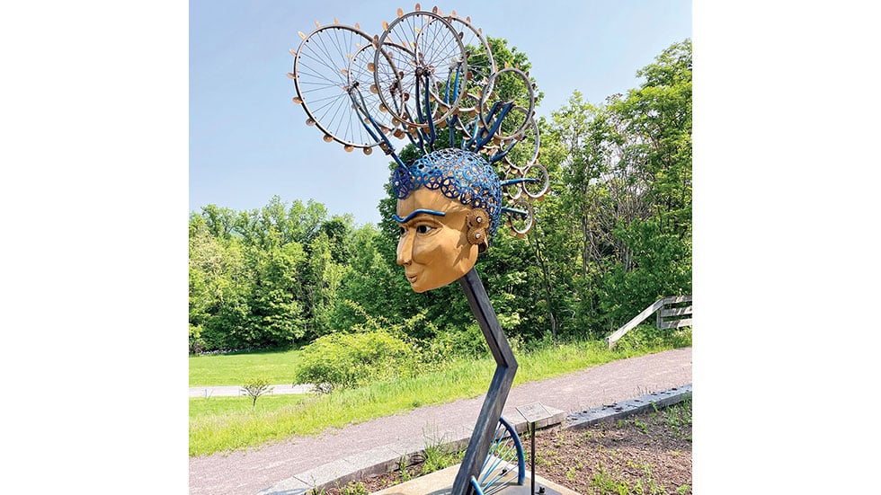 bike sculpture 