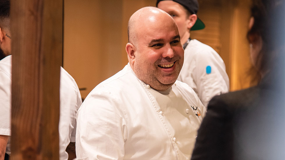 Chef Danny Lledo often greets customers at Xiquet