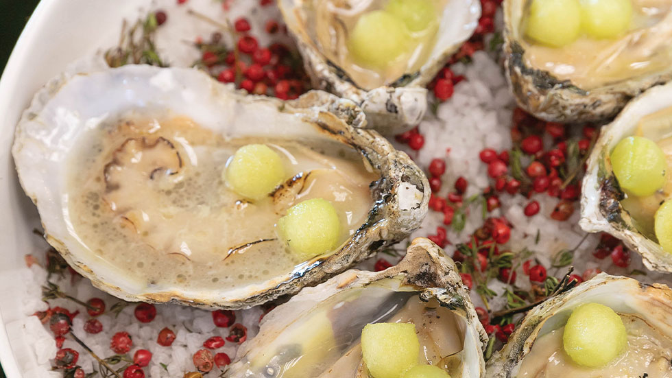 Oysters at 1789 Restaurant