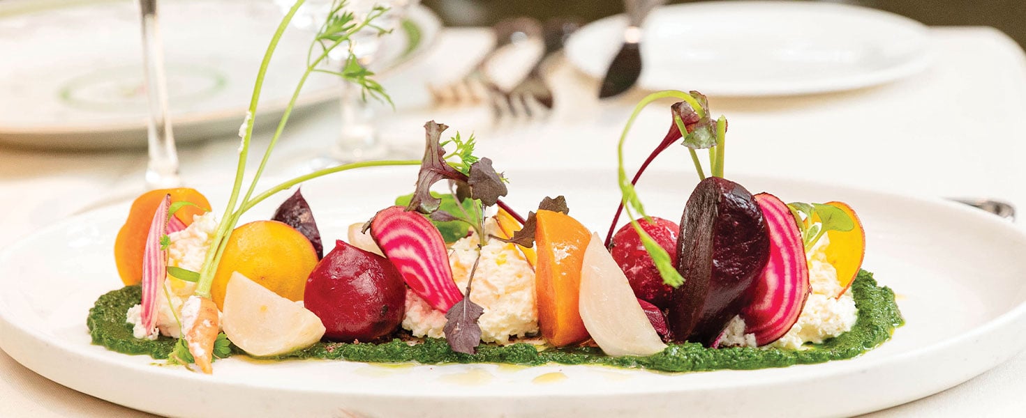 1789 Restaurant & Bar’s late harvest salad