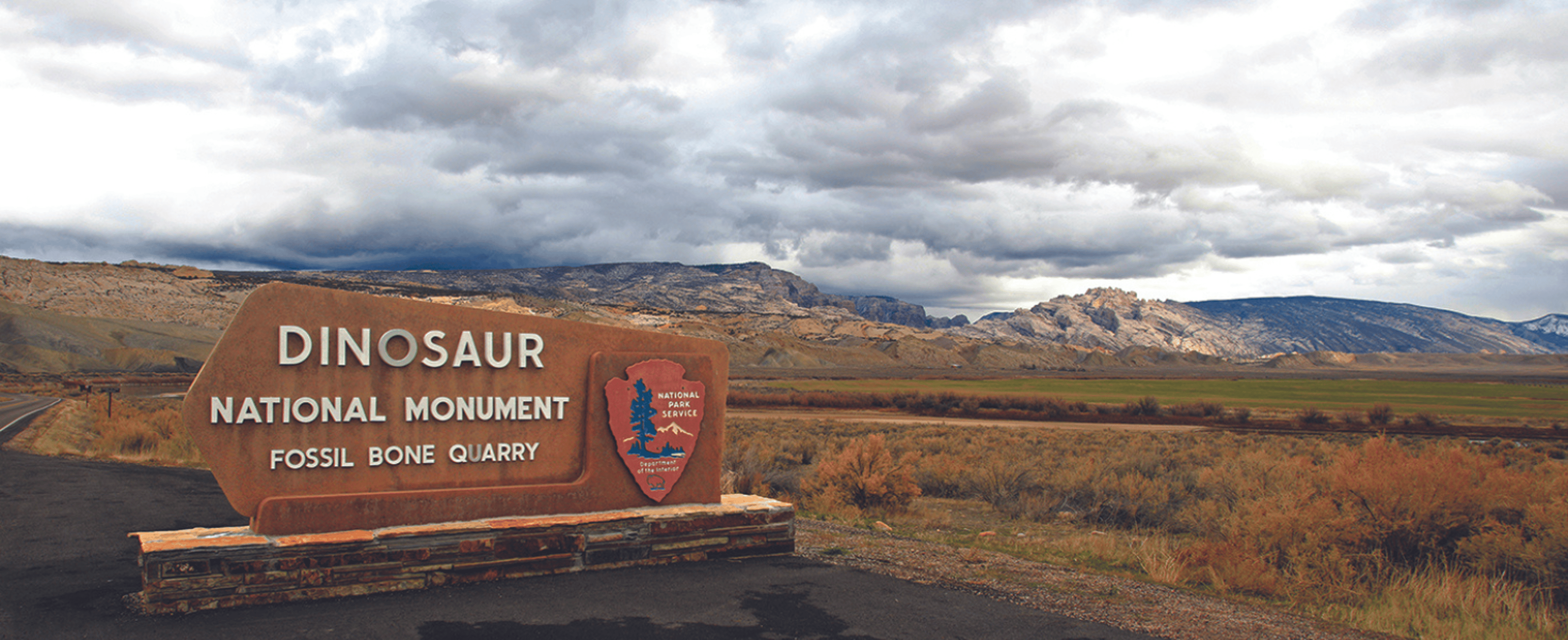 Entrance to Dinosaur National Monument