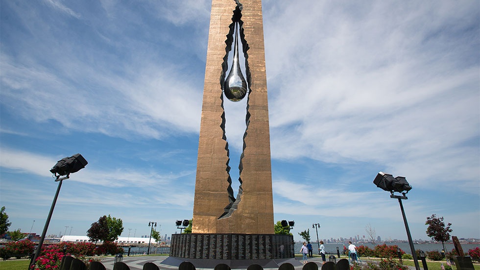 The 9/11 Teardrop Memorial