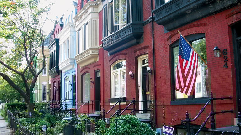 Capitol Hill Neighborhood courtesy of washington.org