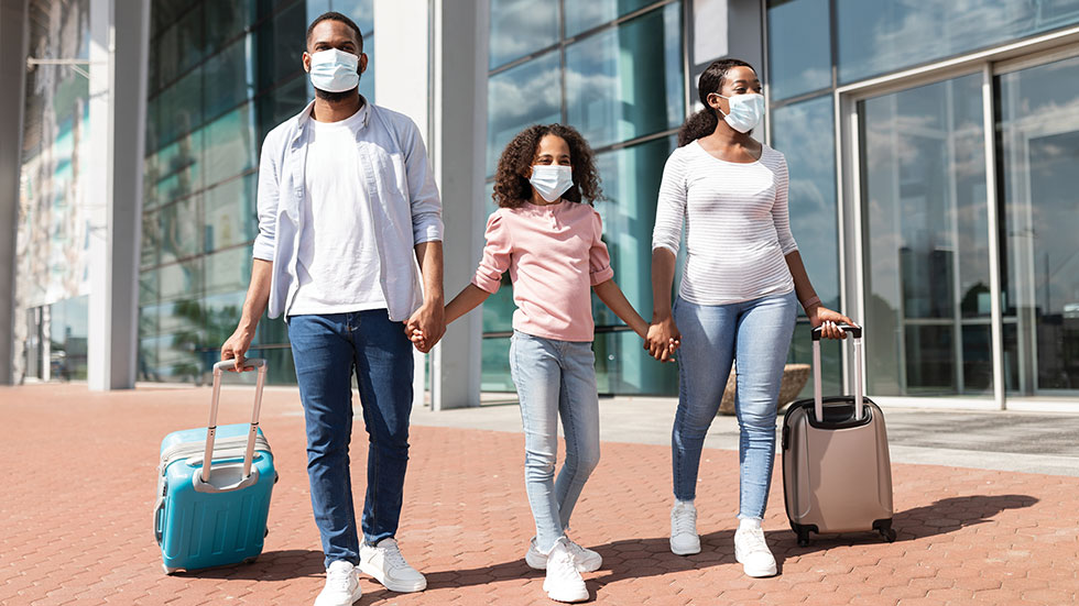 Family traveling